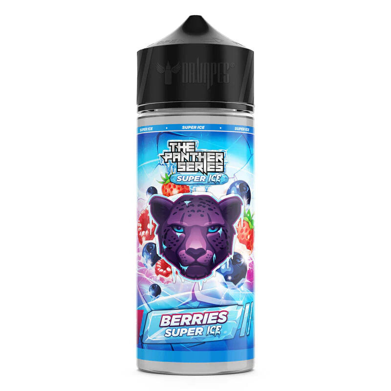 Dr Vapes Freebase E-Liquid 120ml – Panther Berries Super Ice