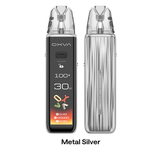 OXVA Xlim 3 Ultra Pod Kit – Metal Silver