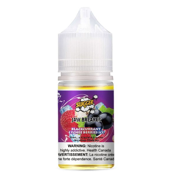 Sluggers Freebase E-Liquid 60ml – Blackcurrent Lychee Berries Ice Jaw Breaker