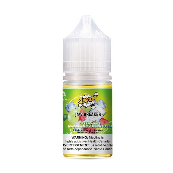 Sluggers Freebase E-Liquid 60ml – Green Apple Watermelon 7up Ice Jaw Breaker