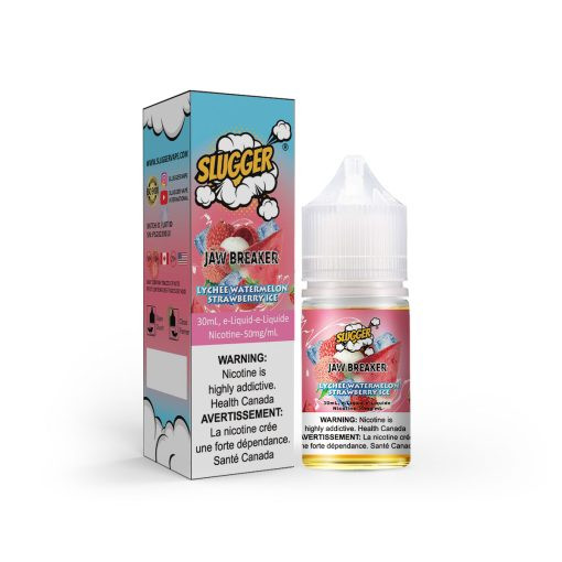 Sluggers Freebase E-Liquid 60ml – Lychee Watermelon Strawberry Ice Jaw Breaker