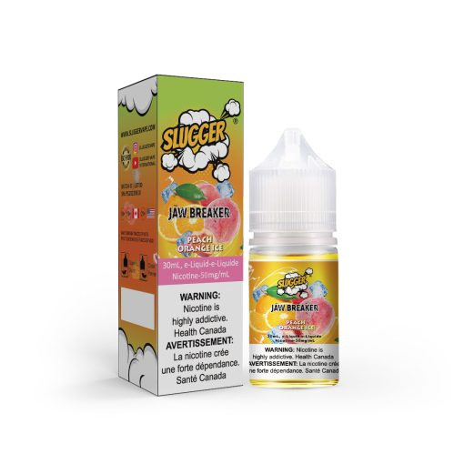 Sluggers Freebase E-Liquid 60ml – Peach Orange Ice Jaw Breaker
