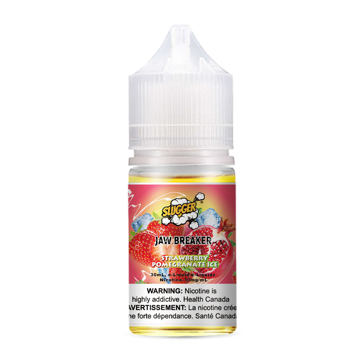 Sluggers Freebase E-Liquid 60ml – Strwberry Pomegranate Ice Jaw Breaker