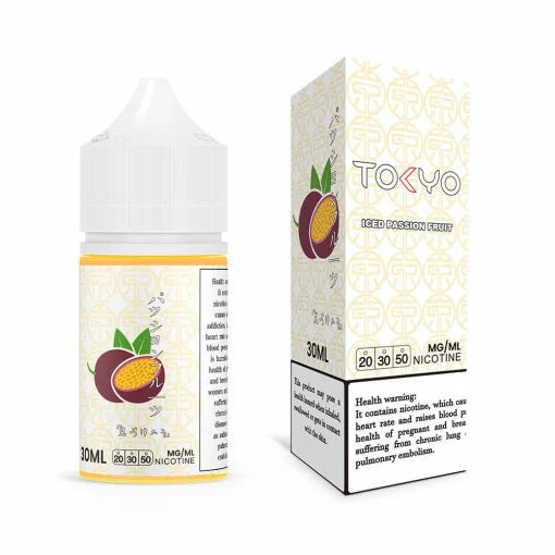 Tokyo Classic & Shine Series Nic Salt 30ml – Iced Mango Passion Fruit