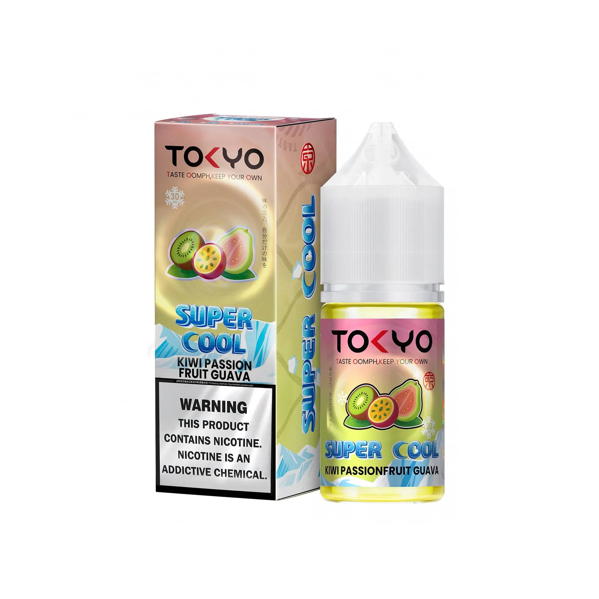 Tokyo Super Cool Series Nic Salt 30ml – Passion