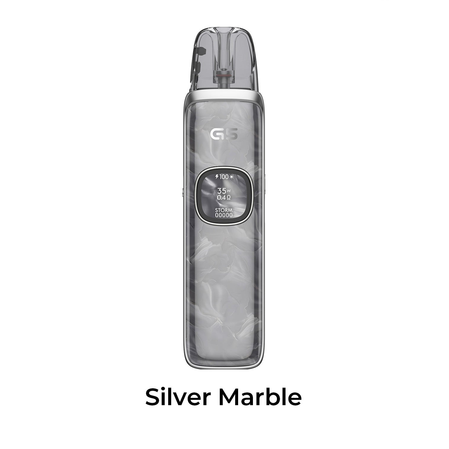 Uwell Caliburn G5 New Pod Kit – Silver Marble