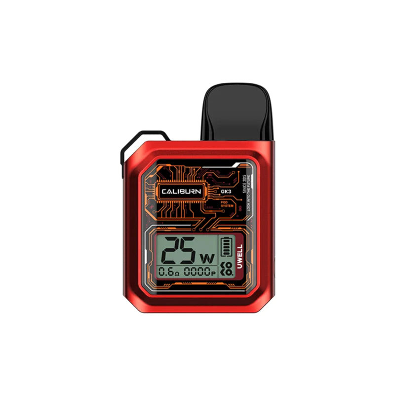 Uwell Caliburn GK3 Pod Kit – Red
