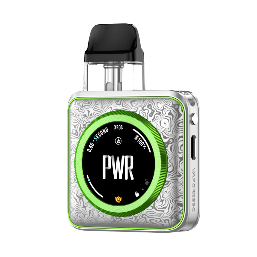 Vaporesso XROS 5 Nano Pod Kit – Damascus Silver