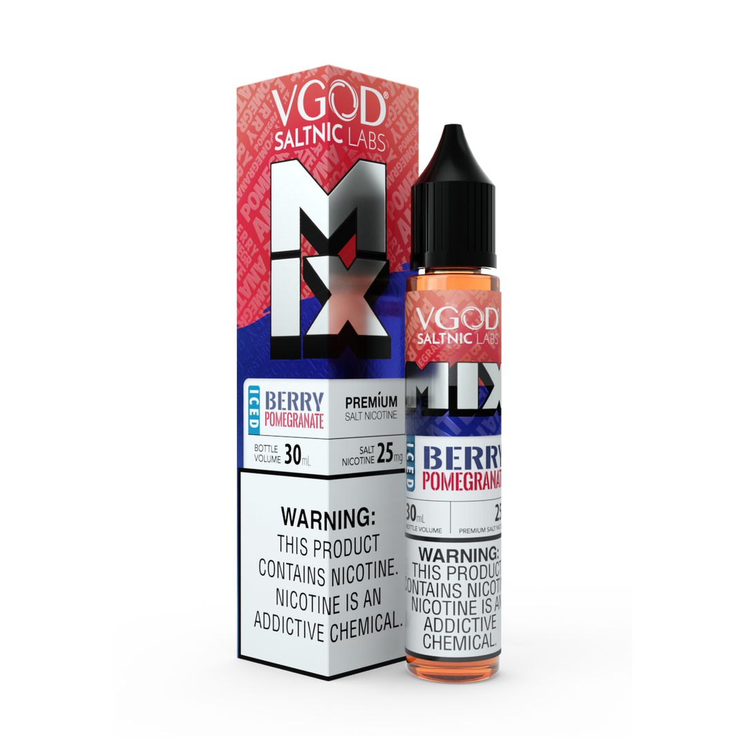VGOD Nic Salt 30ml (All Series) – Ice Berry Pomegranate Mix