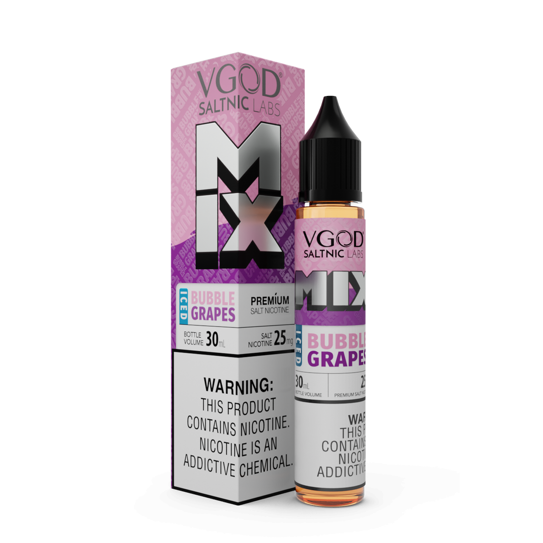 VGOD Nic Salt 30ml (All Series) – Ice Bubble Grape Mix