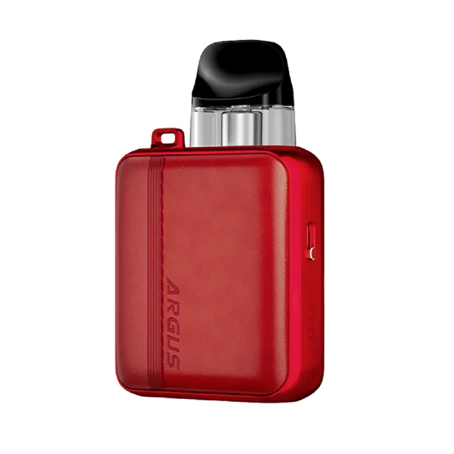 VOOPOO Argus P3 Pod Kit – Red Leather